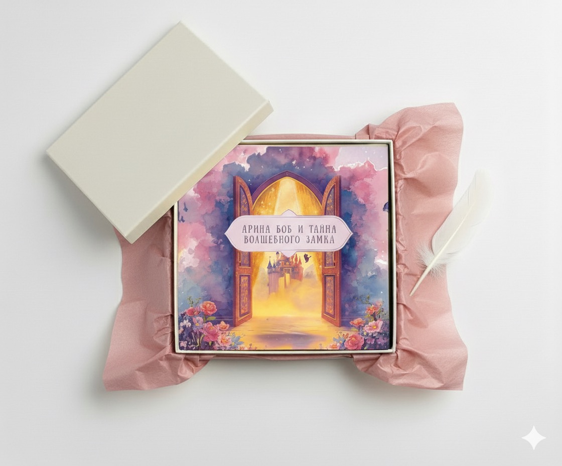 Книга Воображай в подарочной упаковке с тиснением