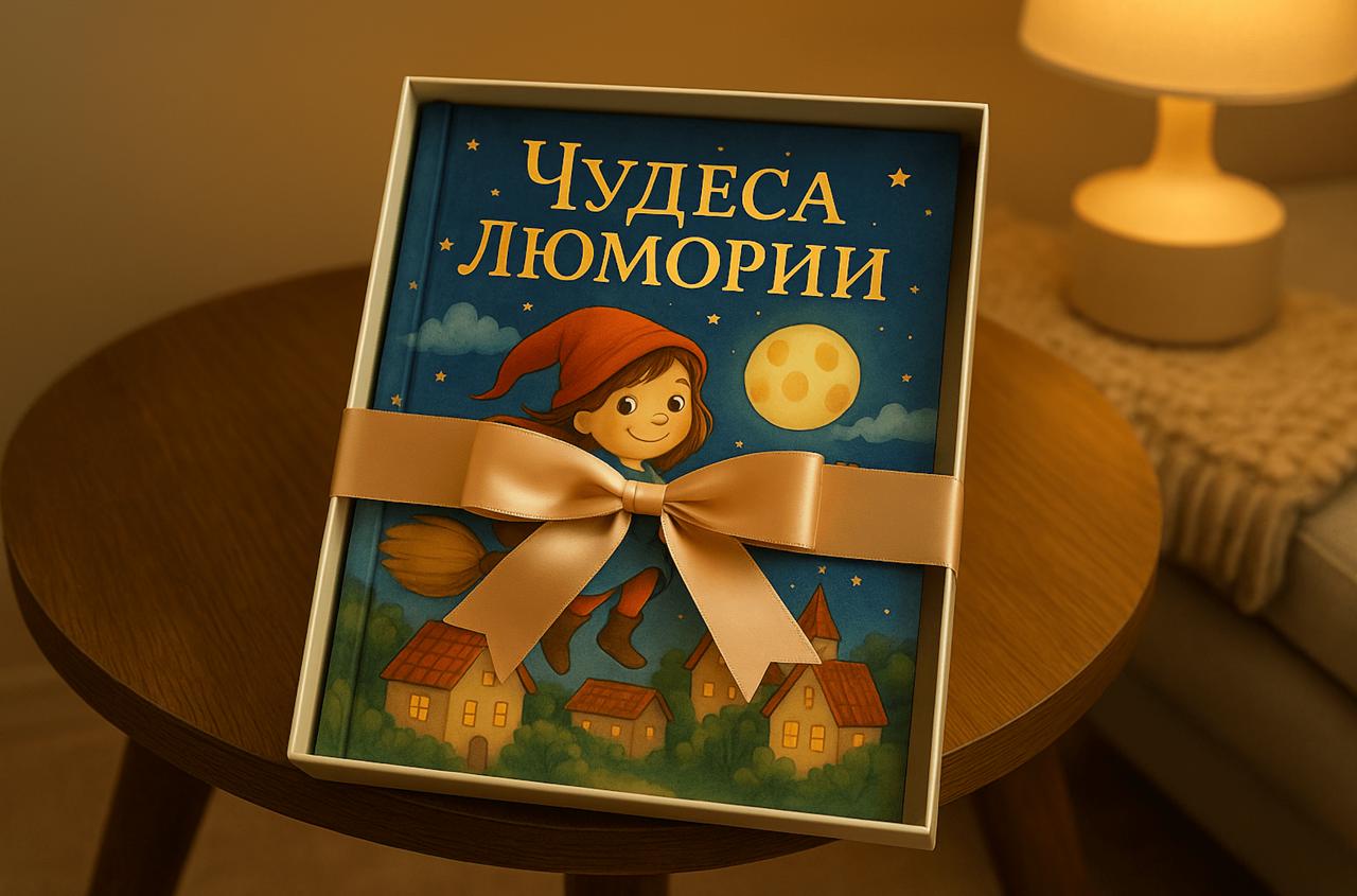 Книга Воображай в подарочной упаковке с тиснением