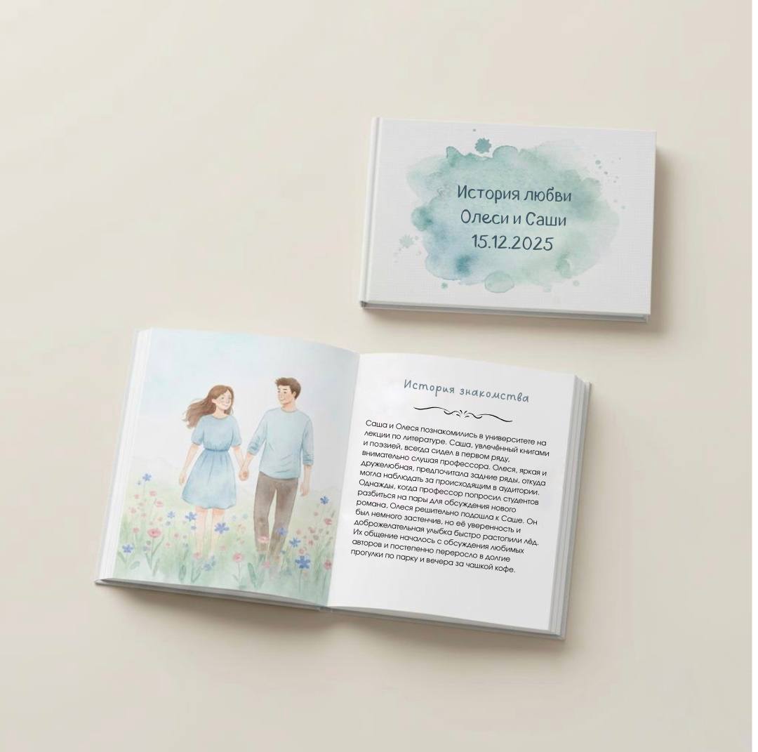 Примеры персонализированных книг Воображай с уникальными иллюстрациями