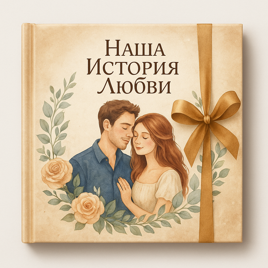 Персонализированная книга Воображай с акварельными иллюстрациями